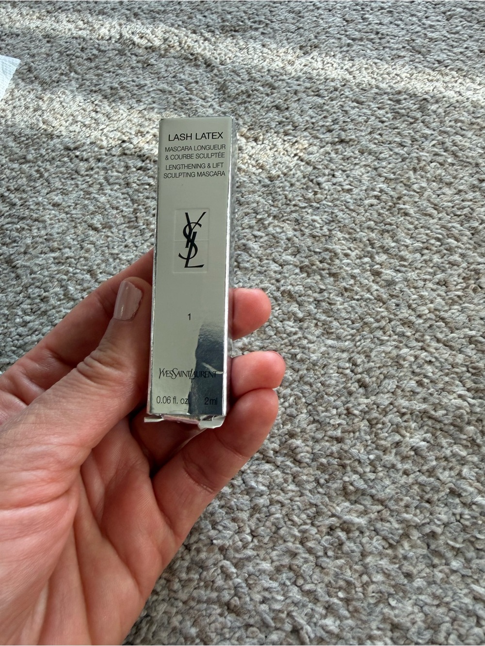 NWT Yves Saint Laurent Lash Latex Mascara, 2 ml
